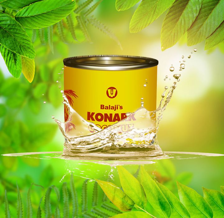 Konark Cocnut Oil Yellow